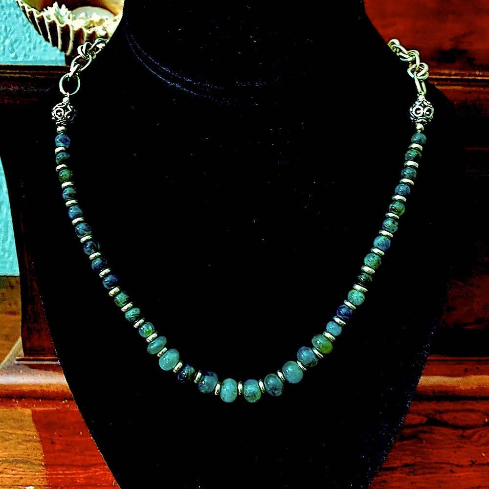 Grandidierite Necklace